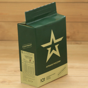 Армейский сухпай ИРП-4 в Сабурово