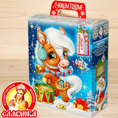 Сладкий новогодний подарок от Славянки 2026 в Сабурово