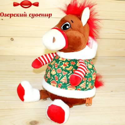Детский новогодний подарок Озерский Сувенир в мягкой игрушке в Сабурово