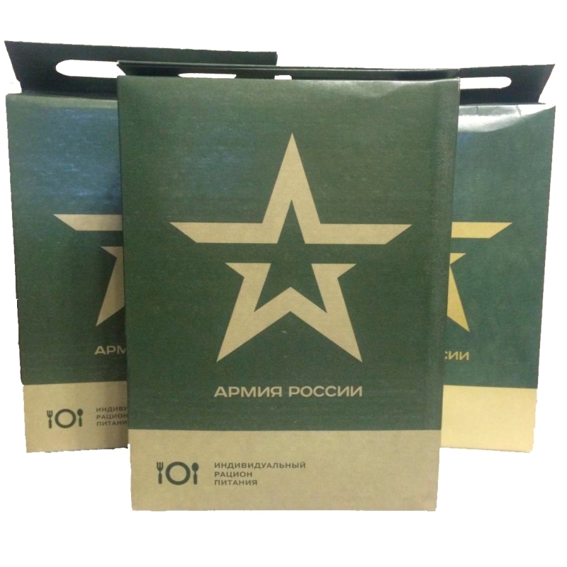 Армейский сухпаек ИРП-3 в Сабурово